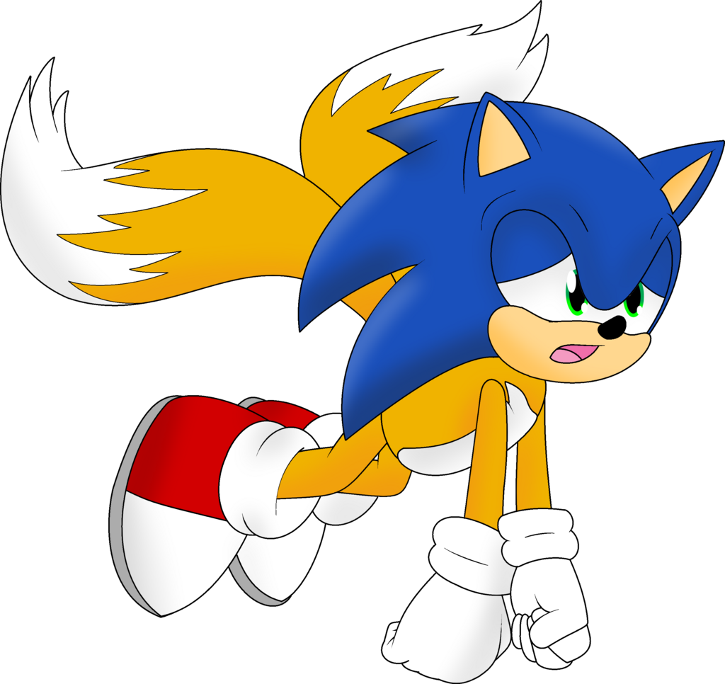 Sonic Trying to fly