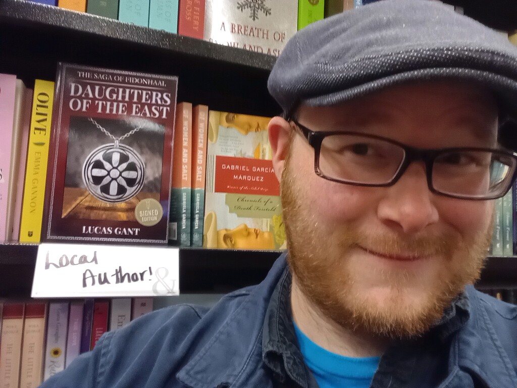 At the Local Barnes & Noble! (An Author and His Book)