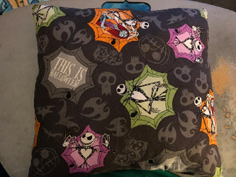 Disney The Nightmare Before Christmas Throw Pillow For Sale