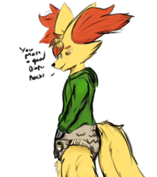 Nacht the Owl Diaper (colored sketch)