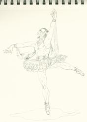 SKETCH Ra's happy ballerina dance