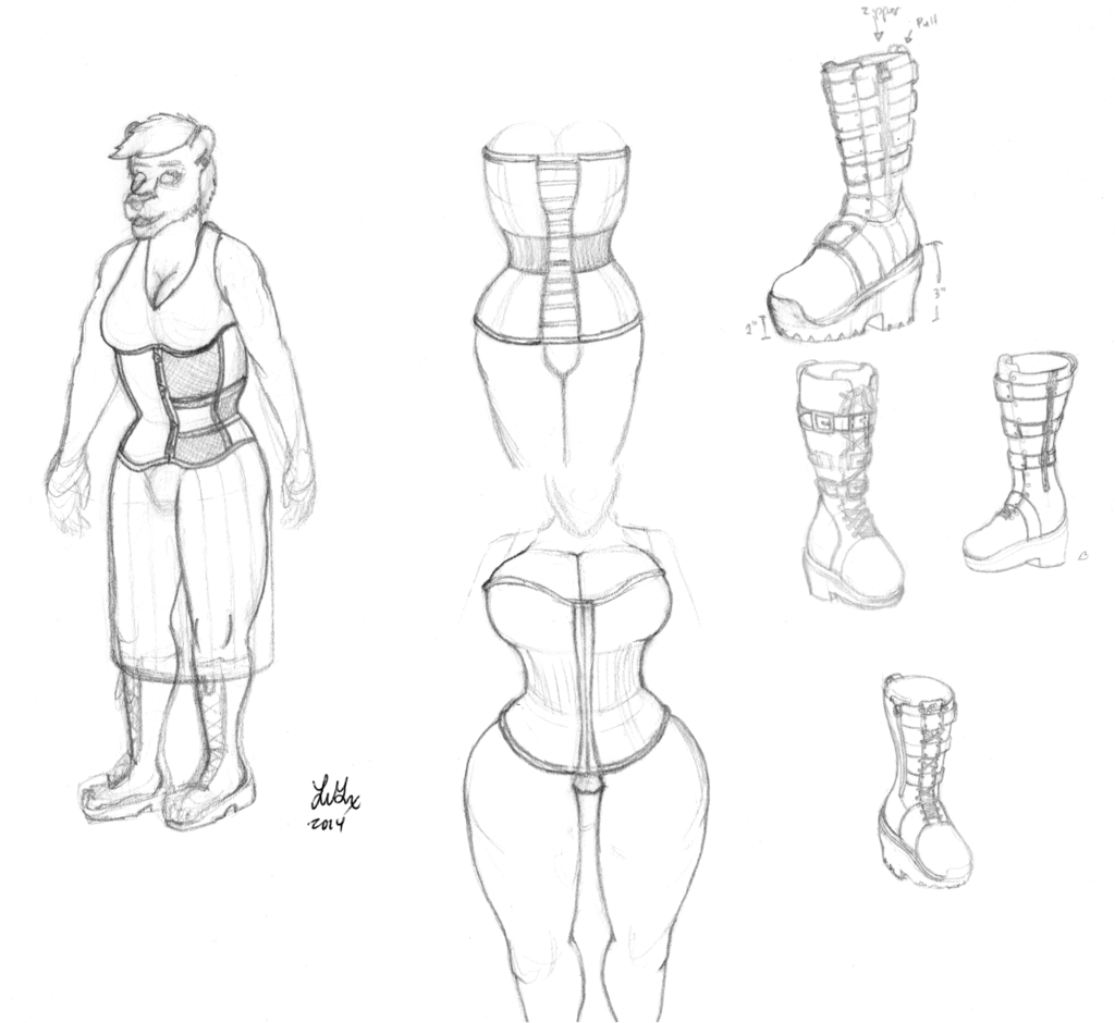 Corsets and Boots