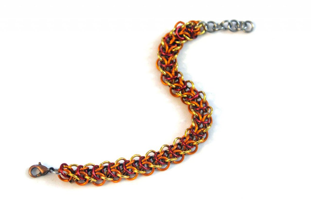 Elfweave Bracelet in Autumn Colours