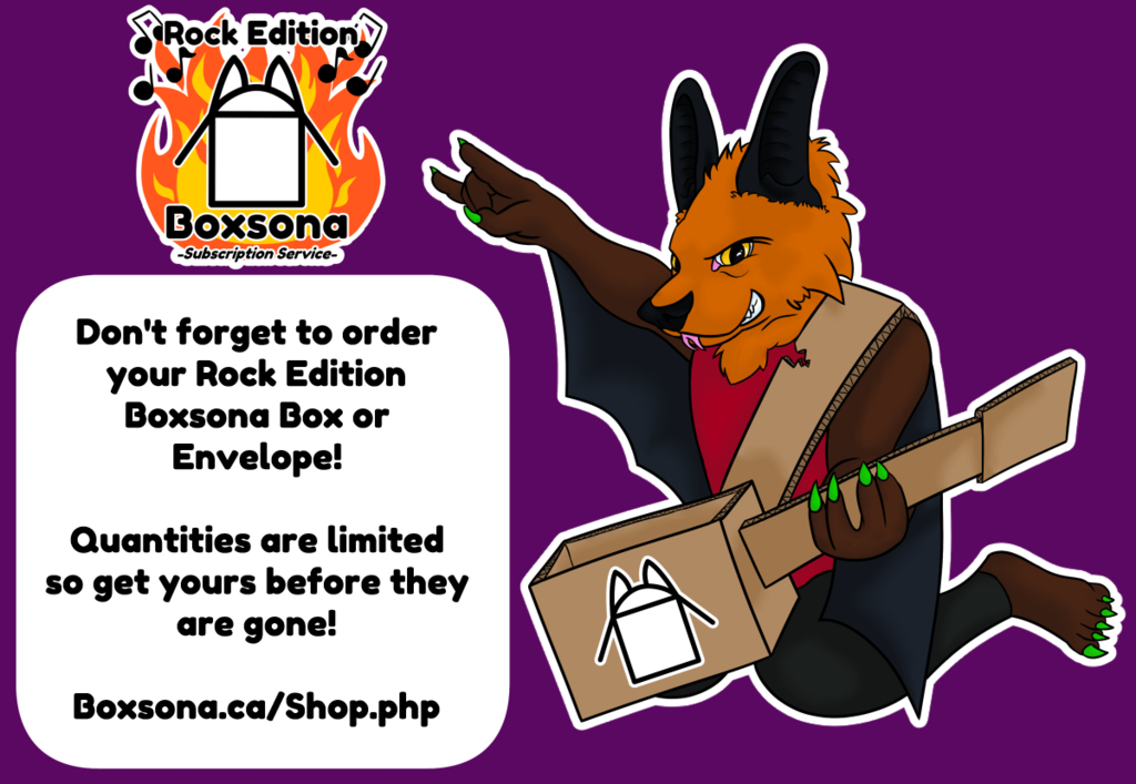 Don't forget to order your Rock Boxsona!