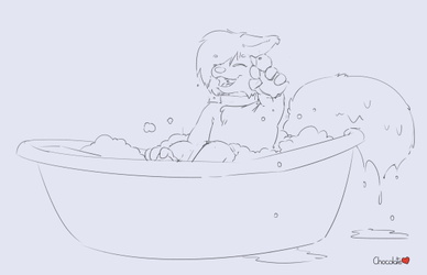 Wolfie's Streams - Little Fox Bathtime
