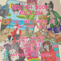 SKETCH BOOK AUCTION - OPEN