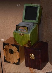 Wooden Deck Card Boxes