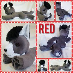 Red The Wolf Plushie!