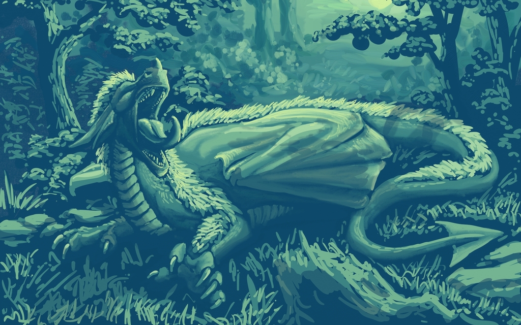 NOT MY ART: Limited palette commission by Ssthisto
