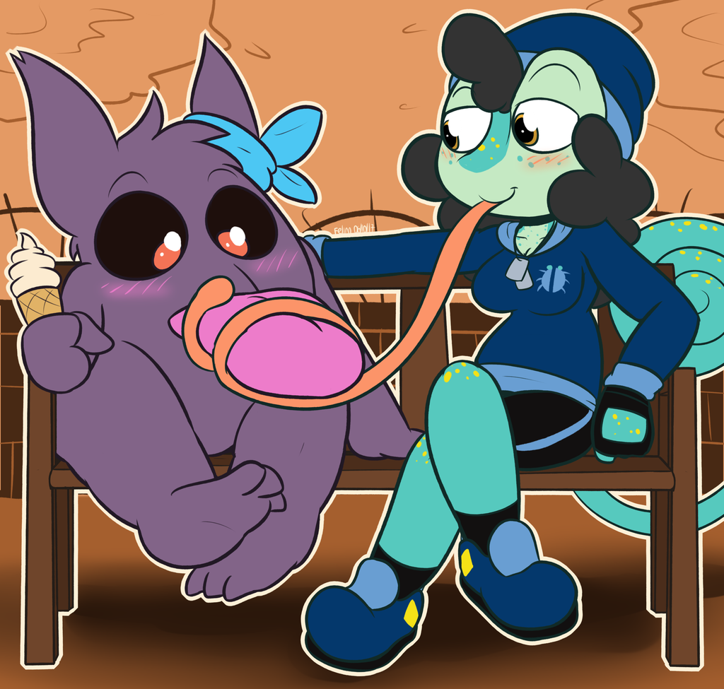 (Flat comm) There were better ways to taste his ice cream