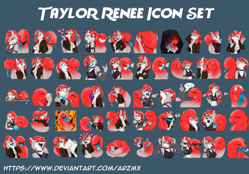 Taylor Renee Telegram Sticker Pack - By Arzmx
