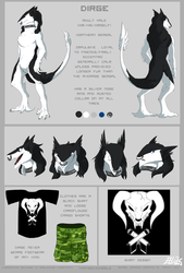 Dirge Reference Sheet commission