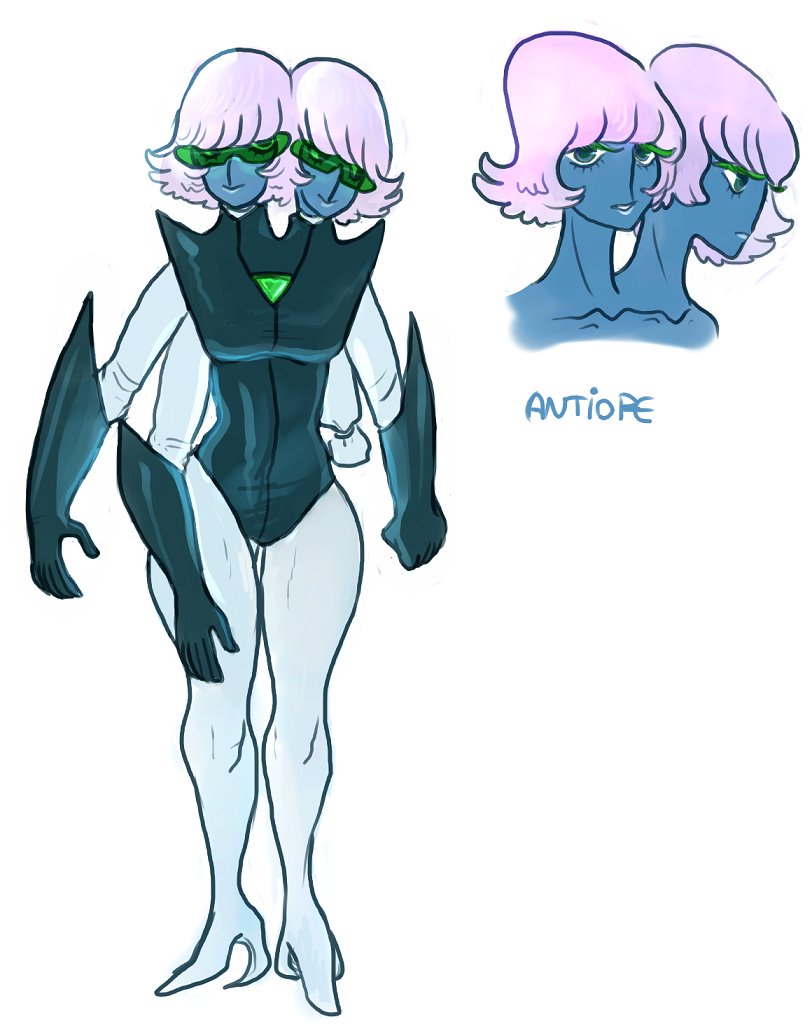 Antiope the two-headed alien