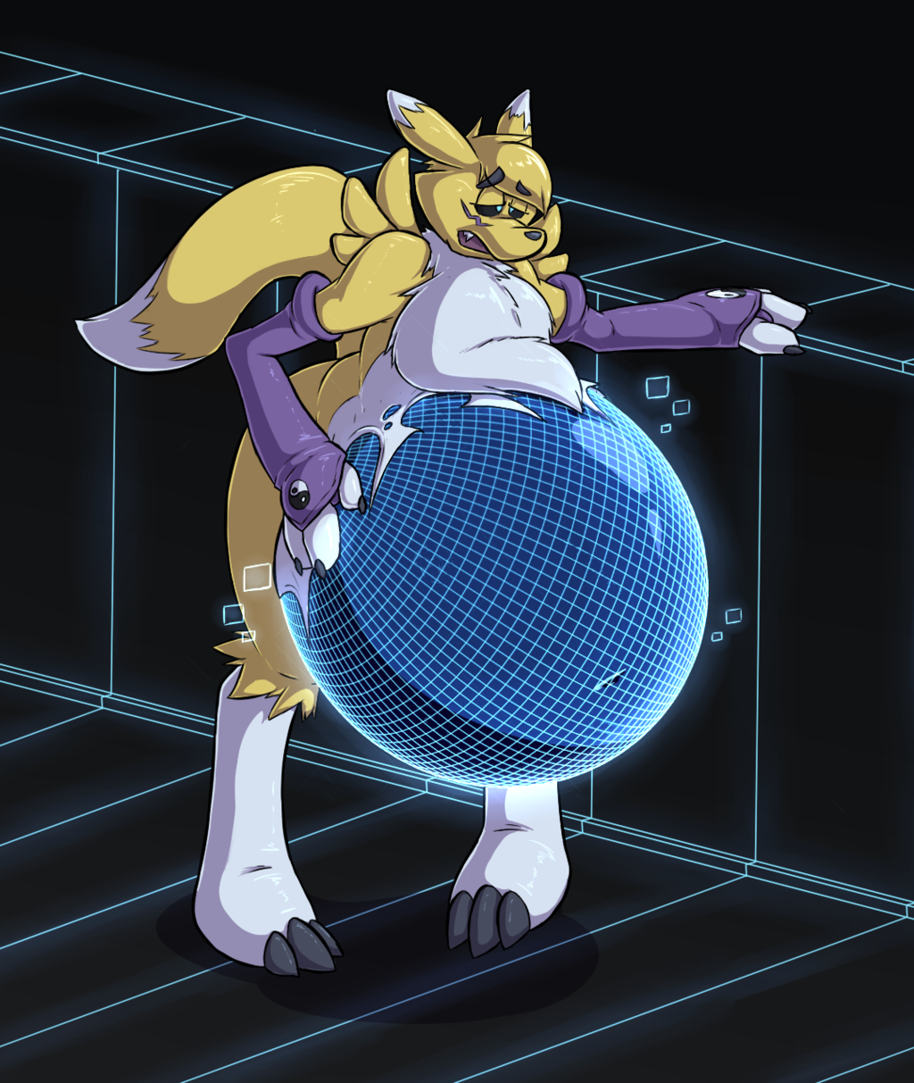 Renamon is the mystery orb today. 