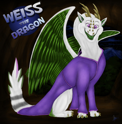 Art-Trade ~ Weiss The Dragon!