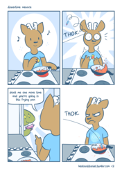 [comic] dinnertime menace