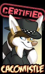 Certified Cacomistle badge by Marymouse!