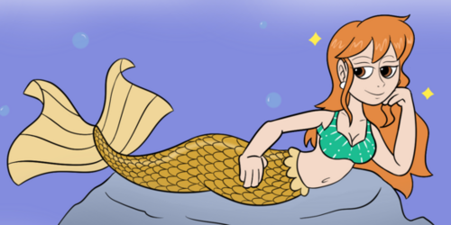 Nami's Fish-Fish Fantasy (Mermaid TF) [Mermay]