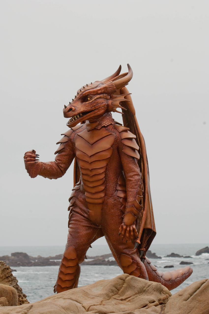 Full Body Latex Dragon Costume Series, installment 5
