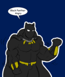 Sketchmission: Black Panther Muscle Growth