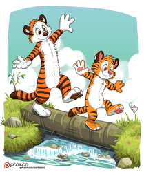 Axel and Hobbes