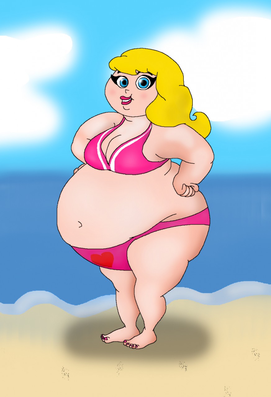 Penelope Pitstop At The Beach