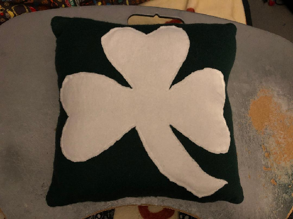 Shamrock Pillow Gift