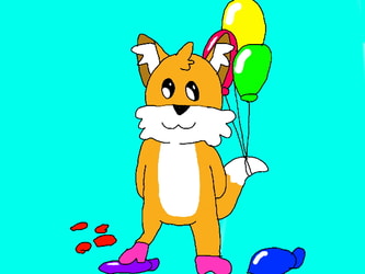 Foxy Stomping Balloons