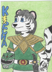 Kipcha Badge #4 (Green Ranger)
