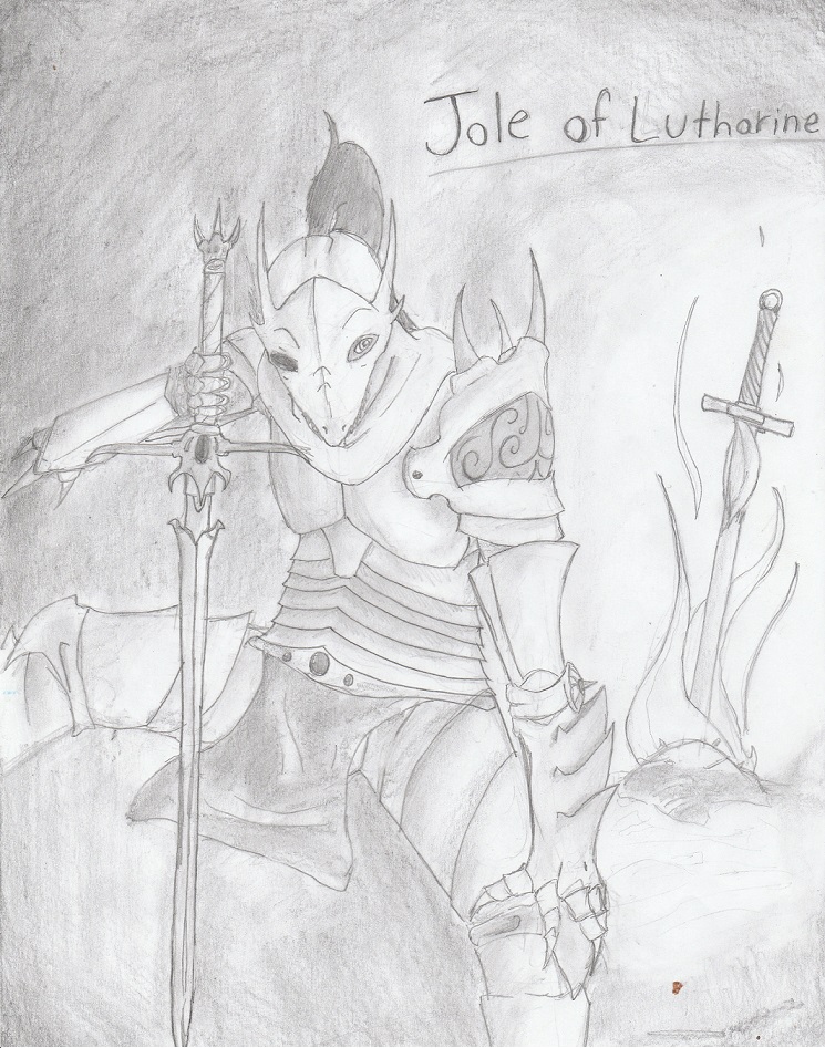 The Silver Dragon Knight: Jole of Lutharine