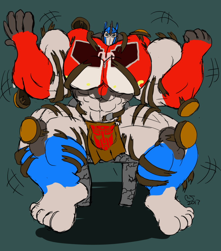 Sketchmission: Buff Optimus Prime 2