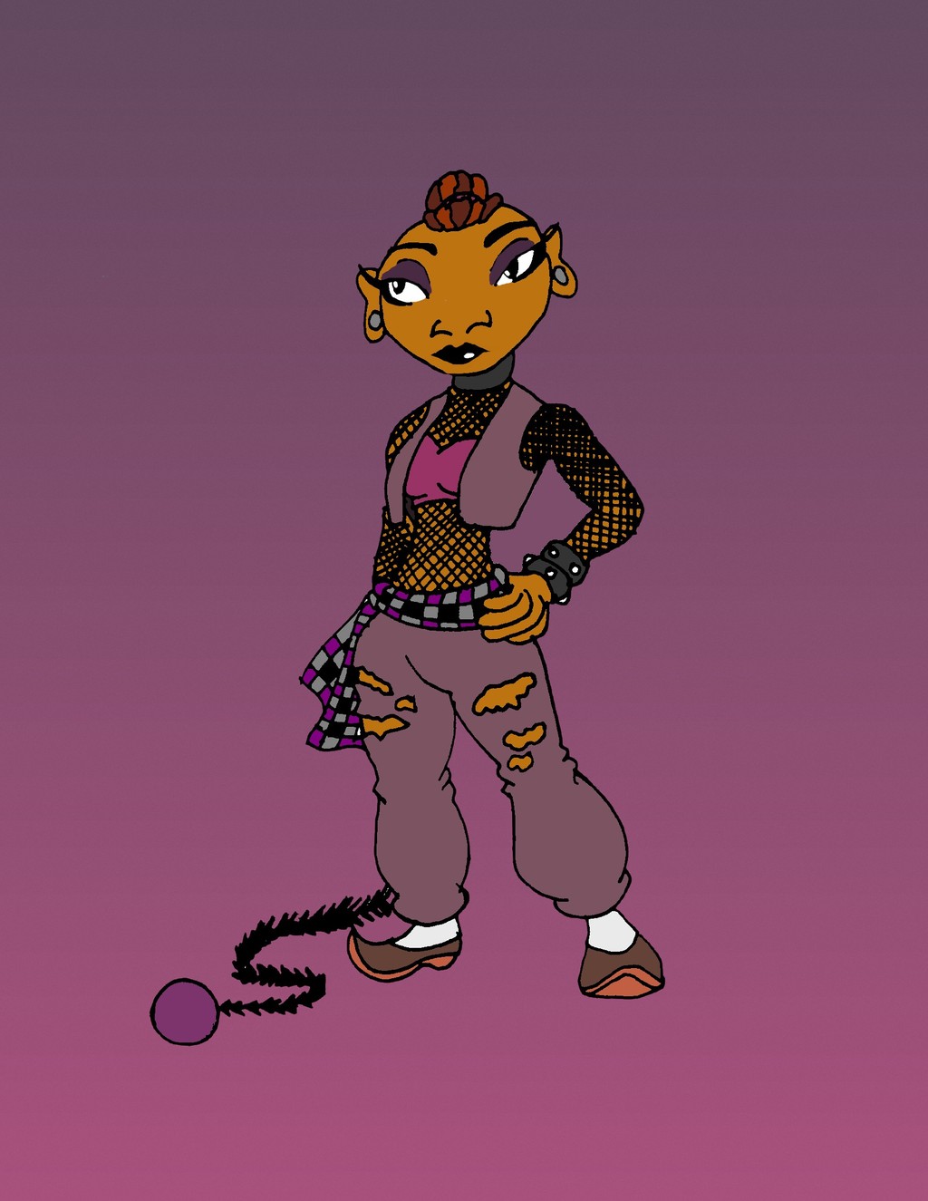 Most recent image: Dimah the Punk Belly Dancer