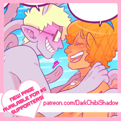 BEACH-Y - Page 10, is up for $5+ supporters now!