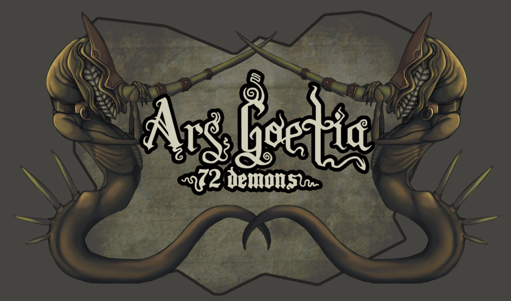 Ars Goetia - 72 Demons Banner