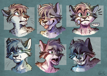 Expression sheet by rileyy
