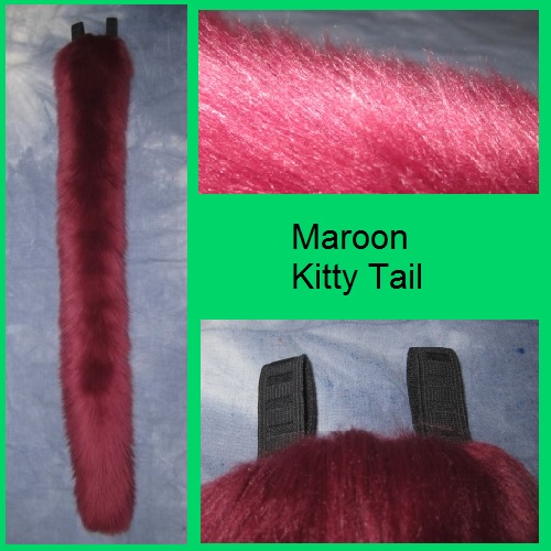 Maroon Kitty Tail