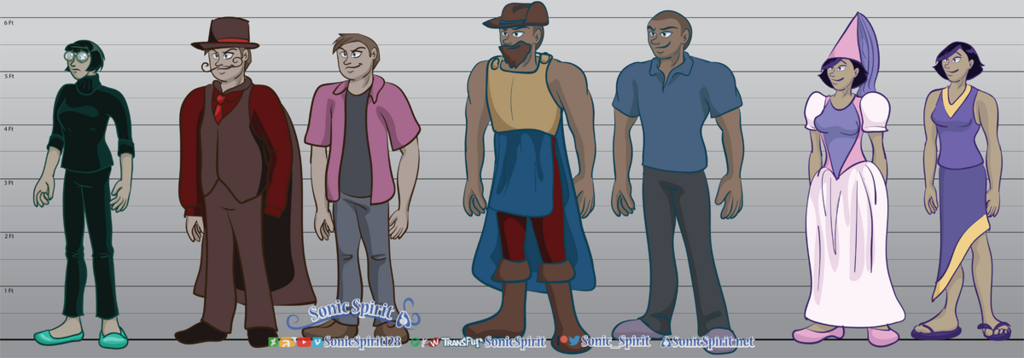 New Normal Character Design: The Players