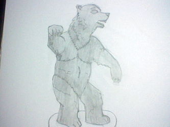 The Petrified Bear Statue Is Still Here... Always Will Be... (Ask him anything!)