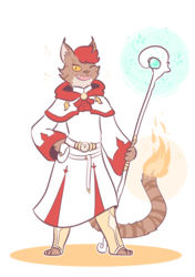 [commission] white mage spark