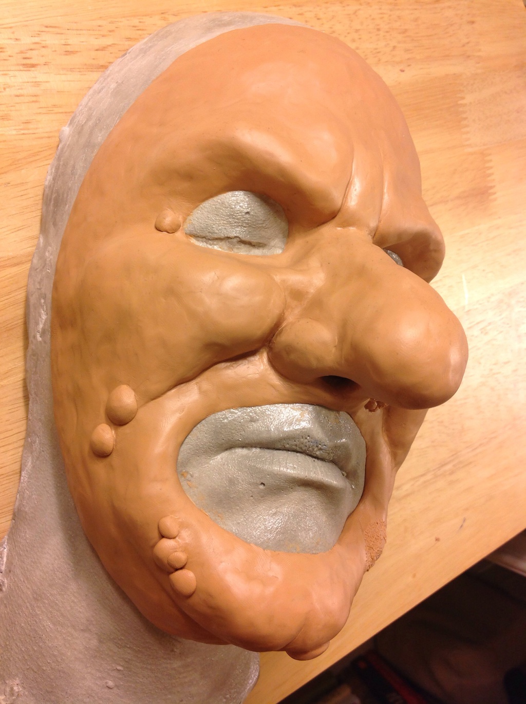 Creep mask sculpt WIP