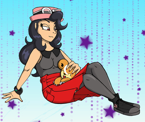[COMMISSION] trainer and her teddiursa
