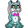 Animated Pixel Avatar - Teal [Click it!]