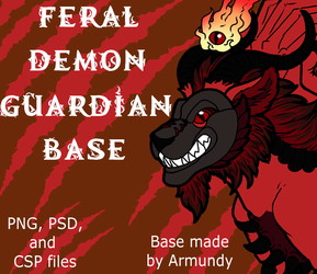 PTU/P2U Feral Demon Guardian Base