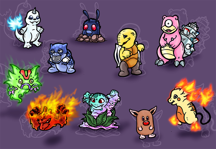 Most recent image: Pokefusions