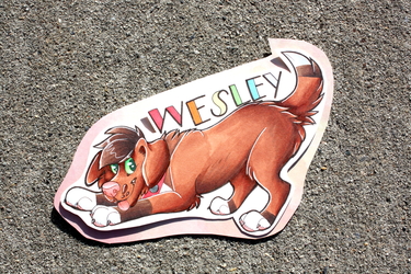 wesley badge
