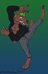 High Kick Werewolf