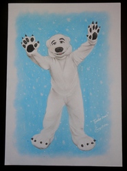 A wonderful gift - Tender Paws the Polar Bear