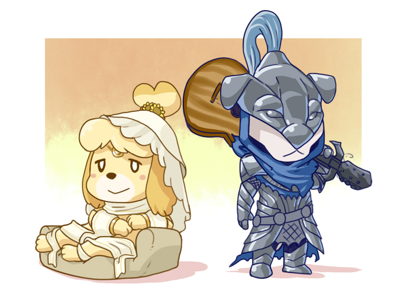 Isabelle the princess of sunlight and Totakeke Abysswalker