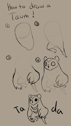 How To Draw A Taum