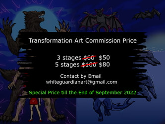 Transformation Art Commission Promo